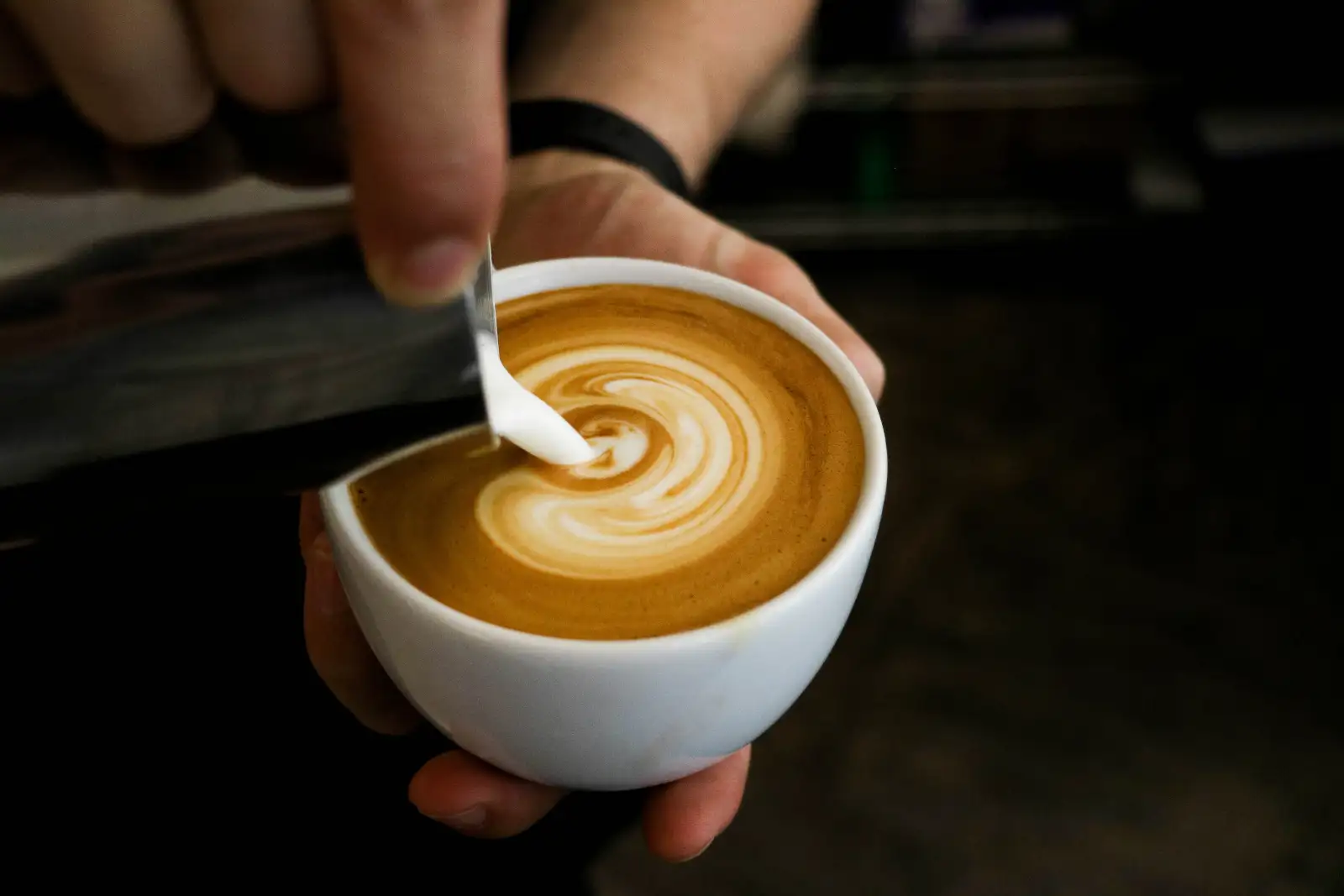 Coffee on the morning of the wedding